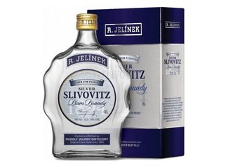 Slivovica KOSHER biela 50% 0,7 l budík Jelinek