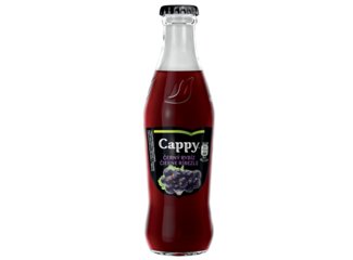 Cappy cierne ribezle 25% 0.25 l