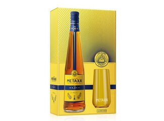 Metaxa 5* 38% 0.7 l + 2 poháre