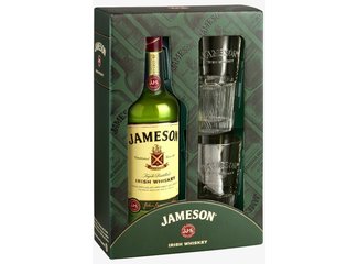 Jameson 40% 0,7 l + 2 poháre