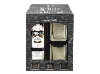 BUSHMILLS Irish wh. 40% 0,7 l+2poháre nový EAN