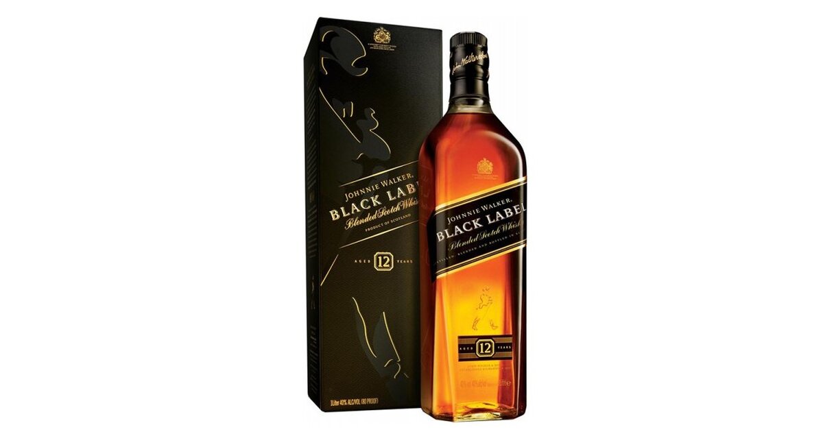 Johnnie Walker Black Label 40% 0.7 l 12r - TipTopGastro