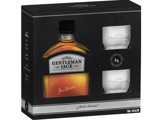 Jack Daniel´s Gentleman 40% 0.7 l + 2 poháre