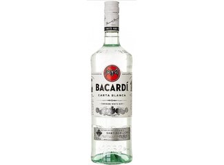 Rum Bacardí Carta Blanca 37.5% 1 l