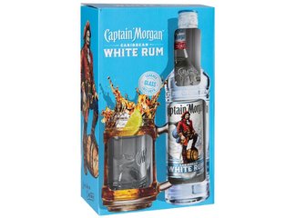 Rum Captain Morgan White 37.5% 0,7 l+ POH
