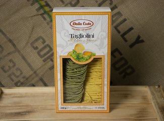 Tagliolini dvojfarebné cestoviny