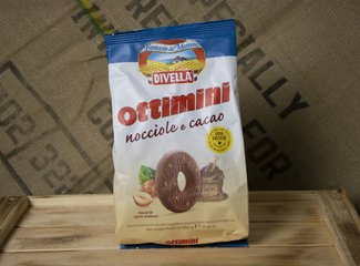 Sušienky s kakaom a lieskovými orieškami Ottimini