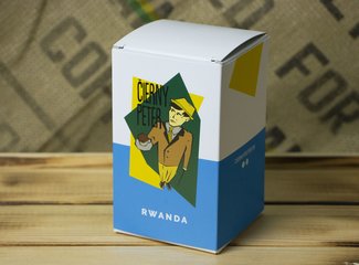 Rwanda zrnková káva 250g
