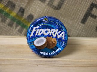 Fidorka mliečna s kokosom