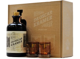 Dr.Kramer likér 36% 0,5 l + poháre