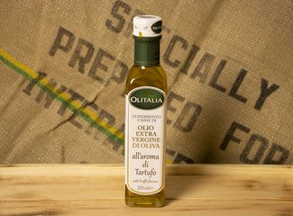 Extra panenský olivový olej s hľuzovkou