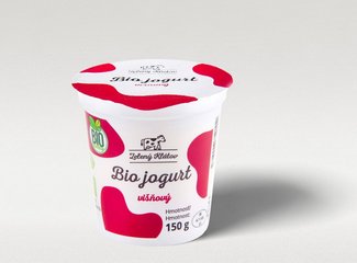Višňový jogurt BIO
