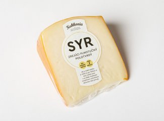 Plnotučný polotvrdý zrejúci syr
