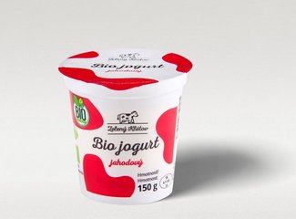 Jahodový jogurt BIO