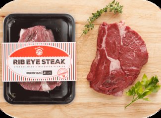 Rib eye steak