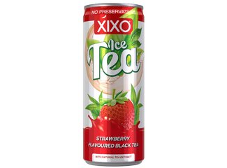 XIXO Ice Tea Strawberry 250ml plech ZALOH