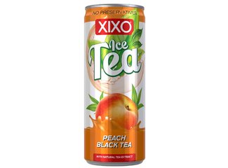 XIXO Ice Tea Peach 250ml plech ZALOH