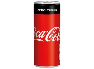 Coca-cola ZERO 0.33 l plech ZALOH