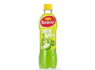 Rauch Bravo Zel.jablko 0.5 l PET ZAL