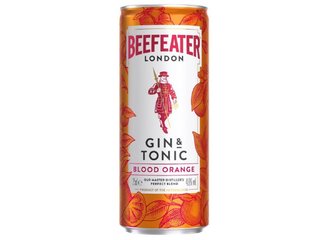 Gin Beefeater Blood Orange 4,9% 0.25 l plech ZALOH