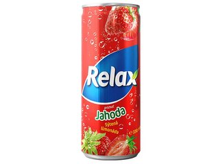 Relax PLECH jahoda 330 ml ZALOHA