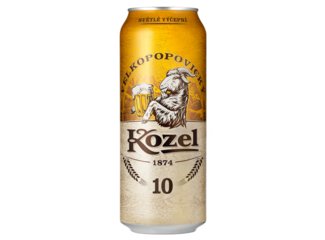 Velkopopovický Kozel 10% 0,5 l plech ZALOH