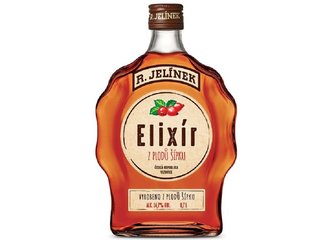 Elixír z plodu Šípky 14,7% 0.7 l budík