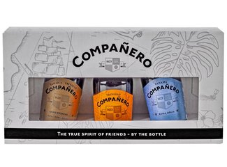 Rum Companero Miniset 44,67% 3x0,05 l