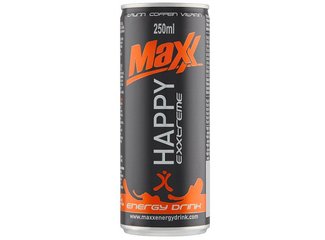 Maxx Happy Energy Drink 0,25 l plech ZALOHA