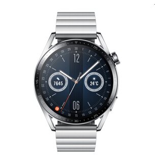 Huawei Watch GT3 46mm, silver, Trieda A - použité, záruka 12 mesiacov