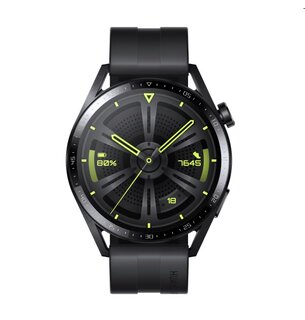 Huawei Watch GT3 46mm, black, Trieda A - použité, záruka 12 mesiacov