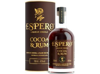 Rum Espero Cocoa & Rum 40% 0.7 l tuba
