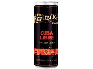 Božkov republica CUBA LIBRE 6% 0,25 l plech