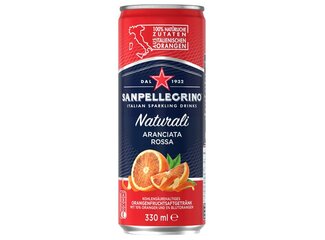 Sanpellegrino červ. pomaranč 0,33l plech ZALOHA