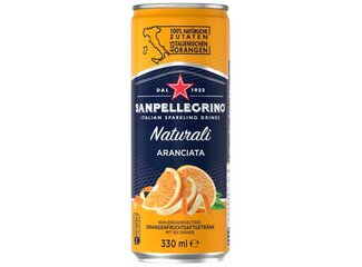 Sanpellegrino pomaranč 0,33l plech ZALOHA