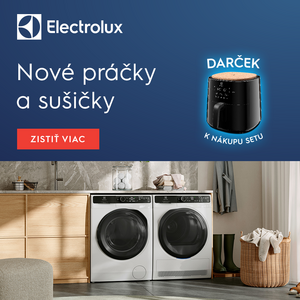 Fritéza zadarmo za nákup práčky a sušičky Electrolux