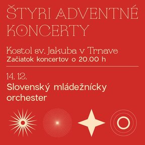 adventný koncert Slovenský mládežnícky orchester