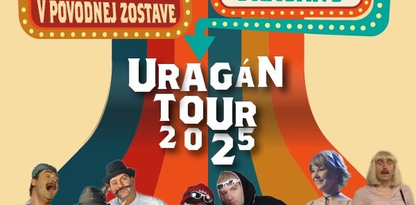 Uragán - 25 rokov tour 2025