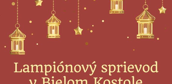 Lampiónový sprievod v Bielom Kostole