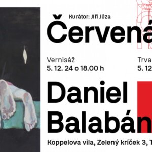 Daniel Balabán - červená niť - výstava