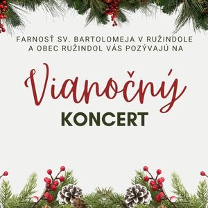 Vianočný koncert - Ružindol