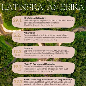 Cestovateľský festival: Latinská amerika