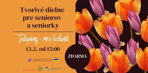 Tvorivé dielne pre seniorov a seniorky-Tulipány