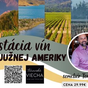 Degustacia vín z Južnej Ameriky
