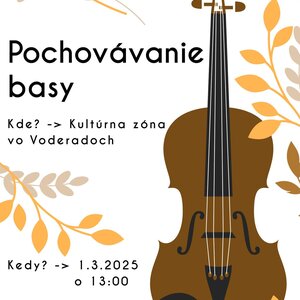 Pochovávanie basy Voderady