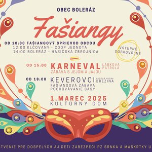 Fašiangy / Karneval