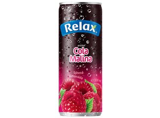 Relax PLECH cola malina 330 ml Z