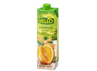 Hello pomaranč 100% 1 l
