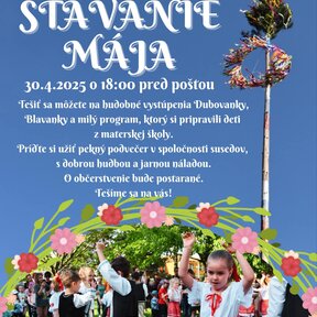 Stavanie mája v Jaslovských Bohuniciach
