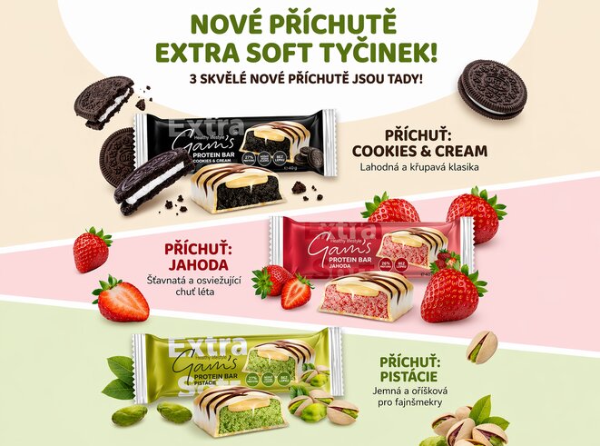 EXTRA SOFT - 3 nove prichute